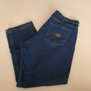 Red Kap Men’s Size 42x30 Jeans Blue Denim Straight Leg Work